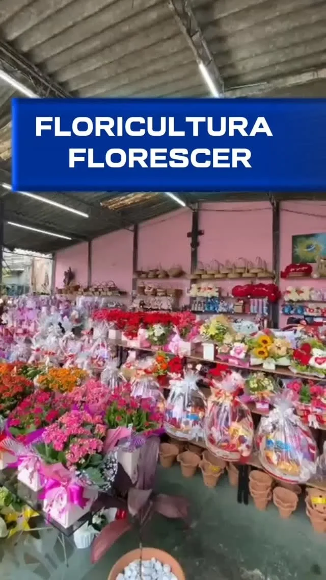 Placa da Floricultura Florescer