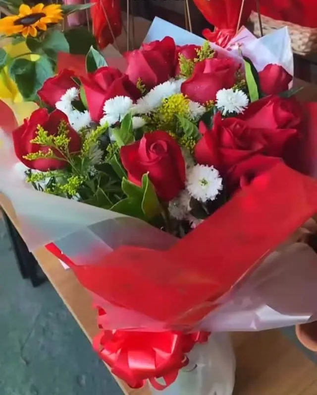 Buquê de rosas vermelhas da Floricultura Florescer